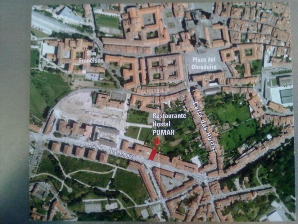 Pensión Pumar Santiago de Compostela Exterior foto